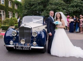 1951 Bentley for weddings in Hook